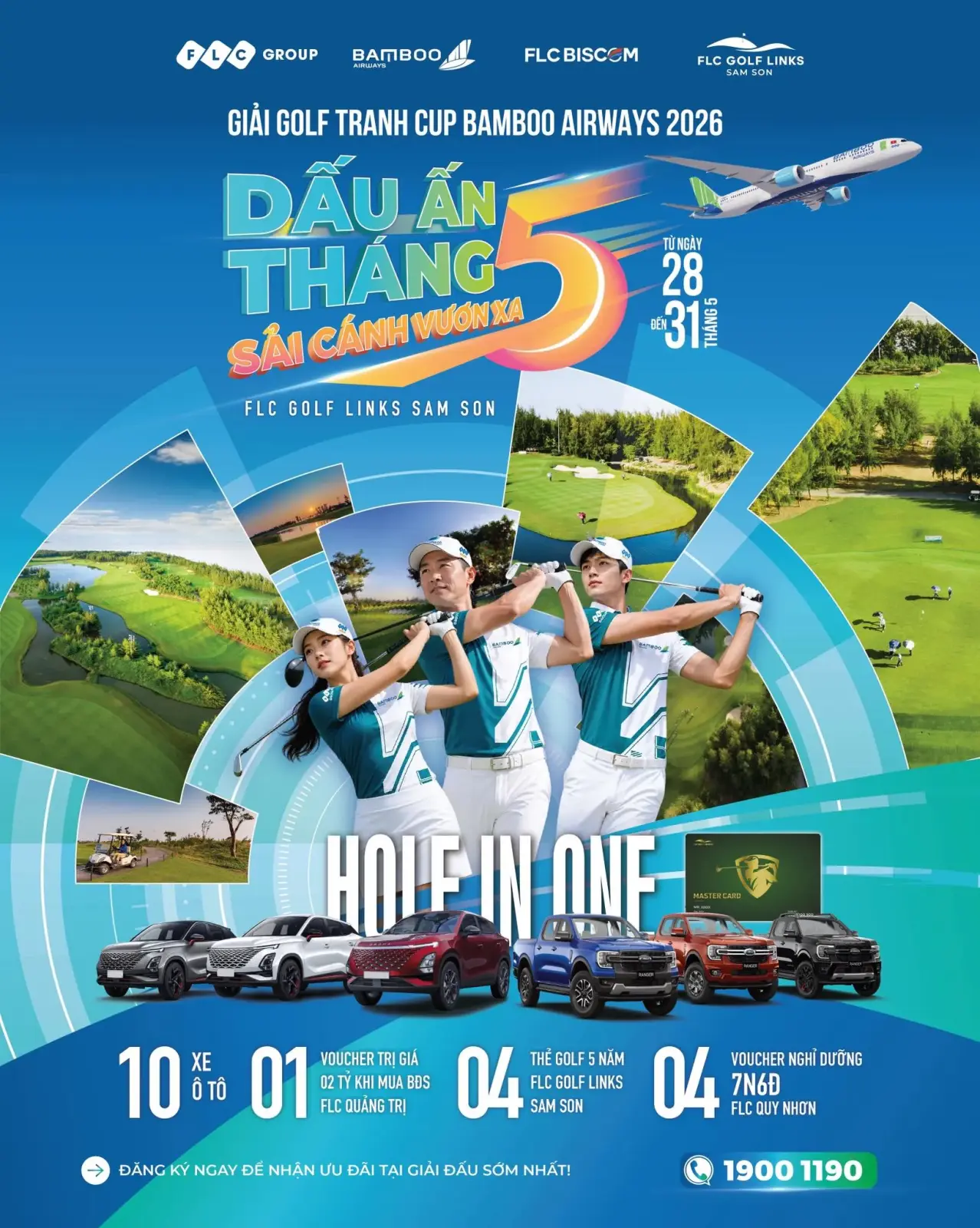 Giải Golf Tranh Cup Bamboo Airways 2026 - Dấu Ấn Tháng 5, Sải Cánh Vươn Xa