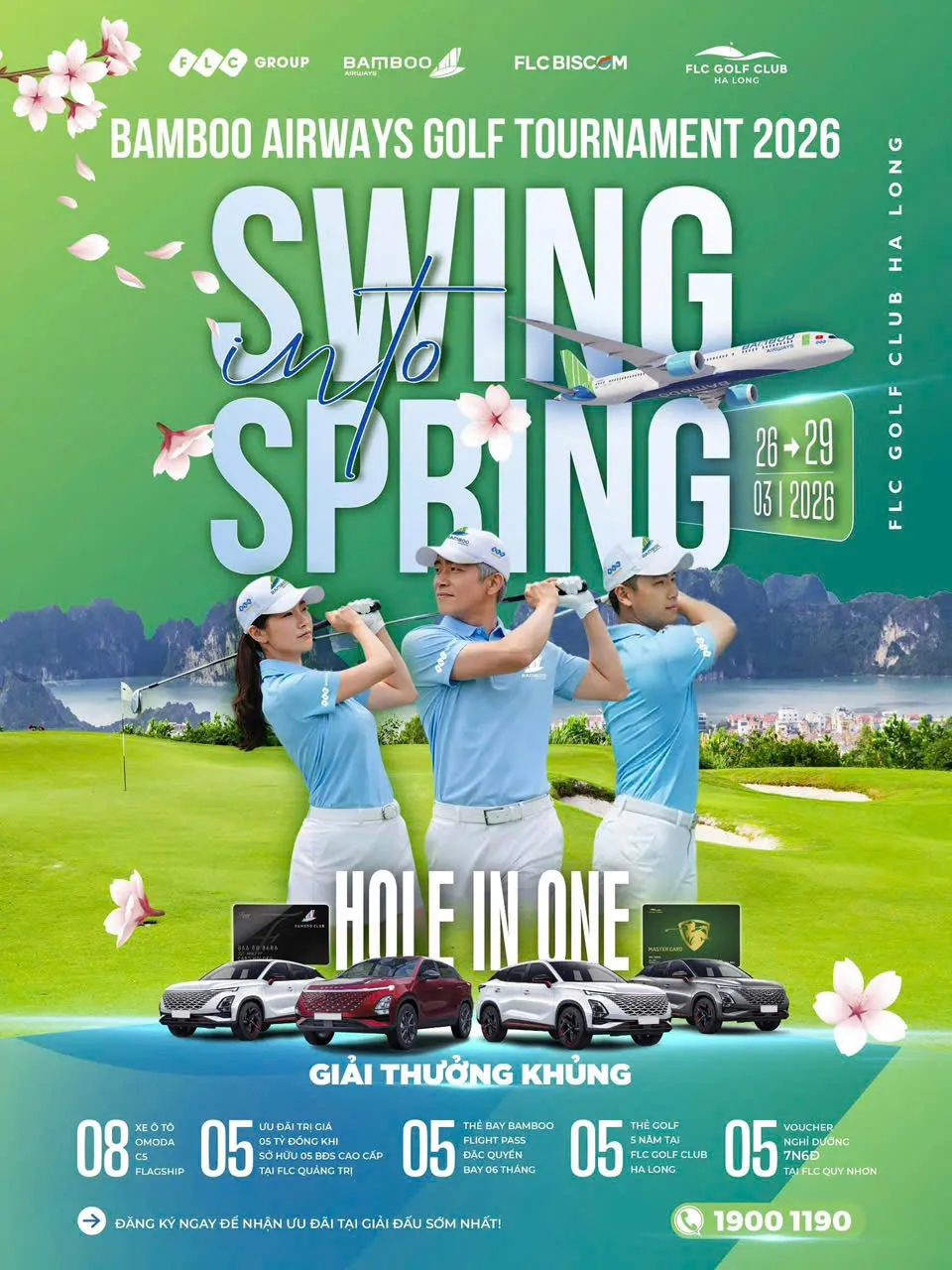Giải Đấu Golf Bamboo Airways 2026 - Swing into Spring