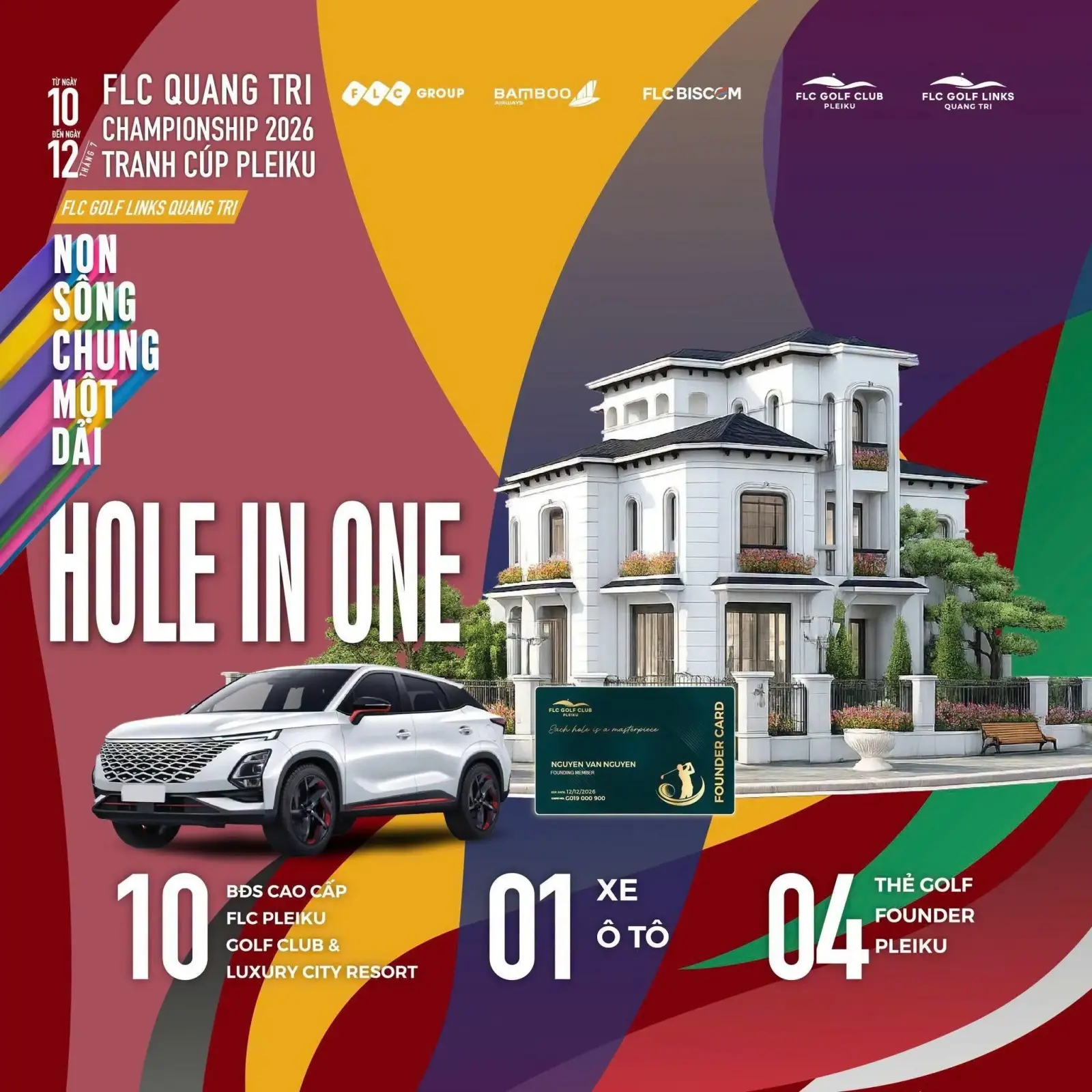 Giải thưởng Hole In One FLC Quảng Trị Championship 2026