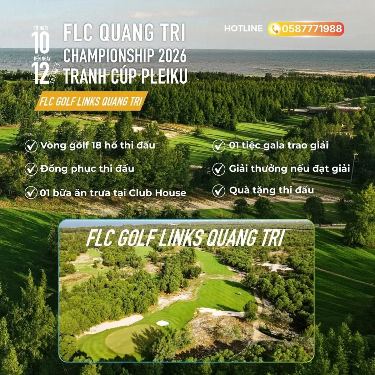 Quyền lợi thi đấu FLC Quảng Trị Championship 2026