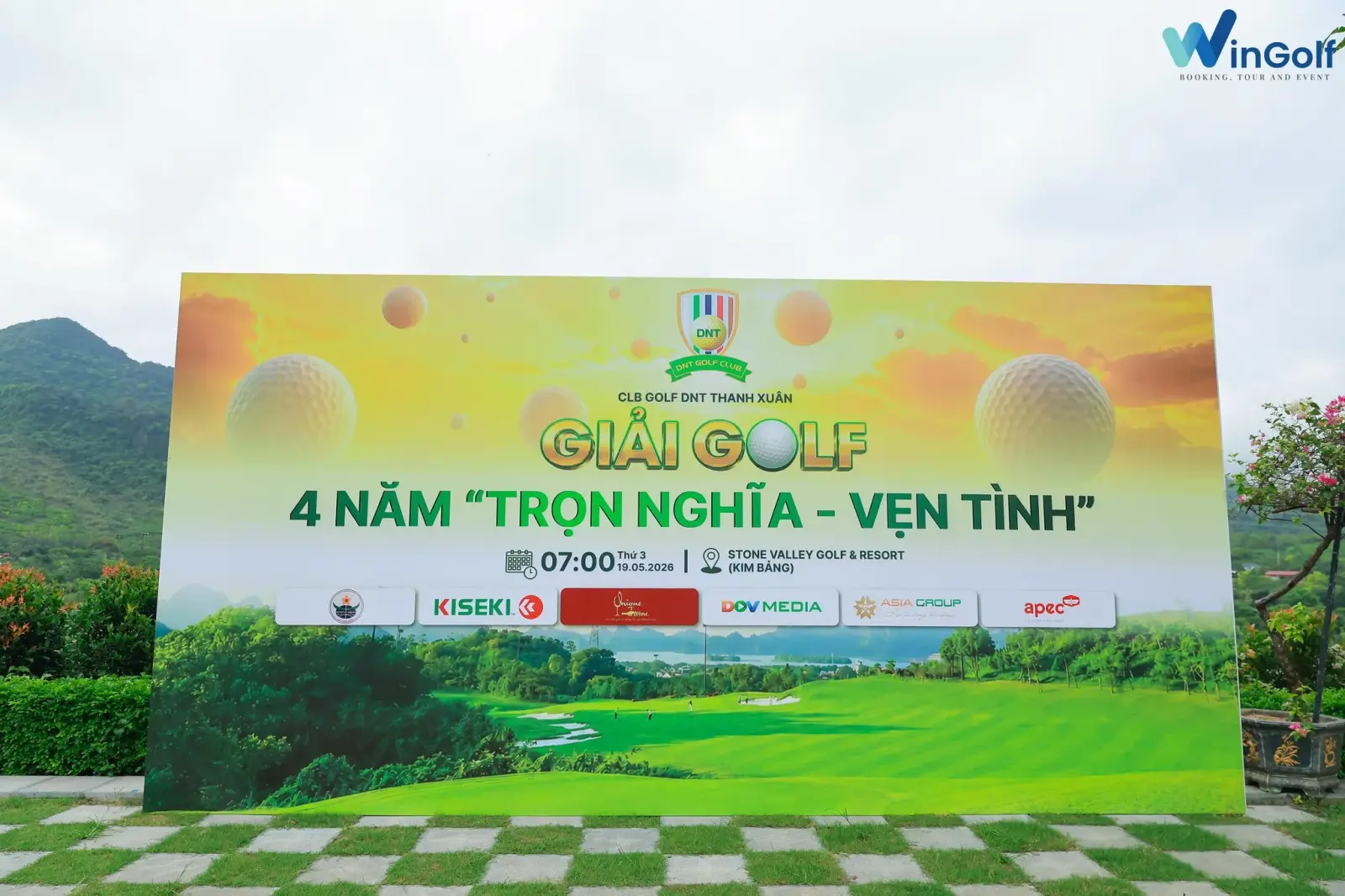 Giải Golf "4 Năm Trọn Nghĩa – Vẹn Tình" CLB Golf DNT Thanh Xuân