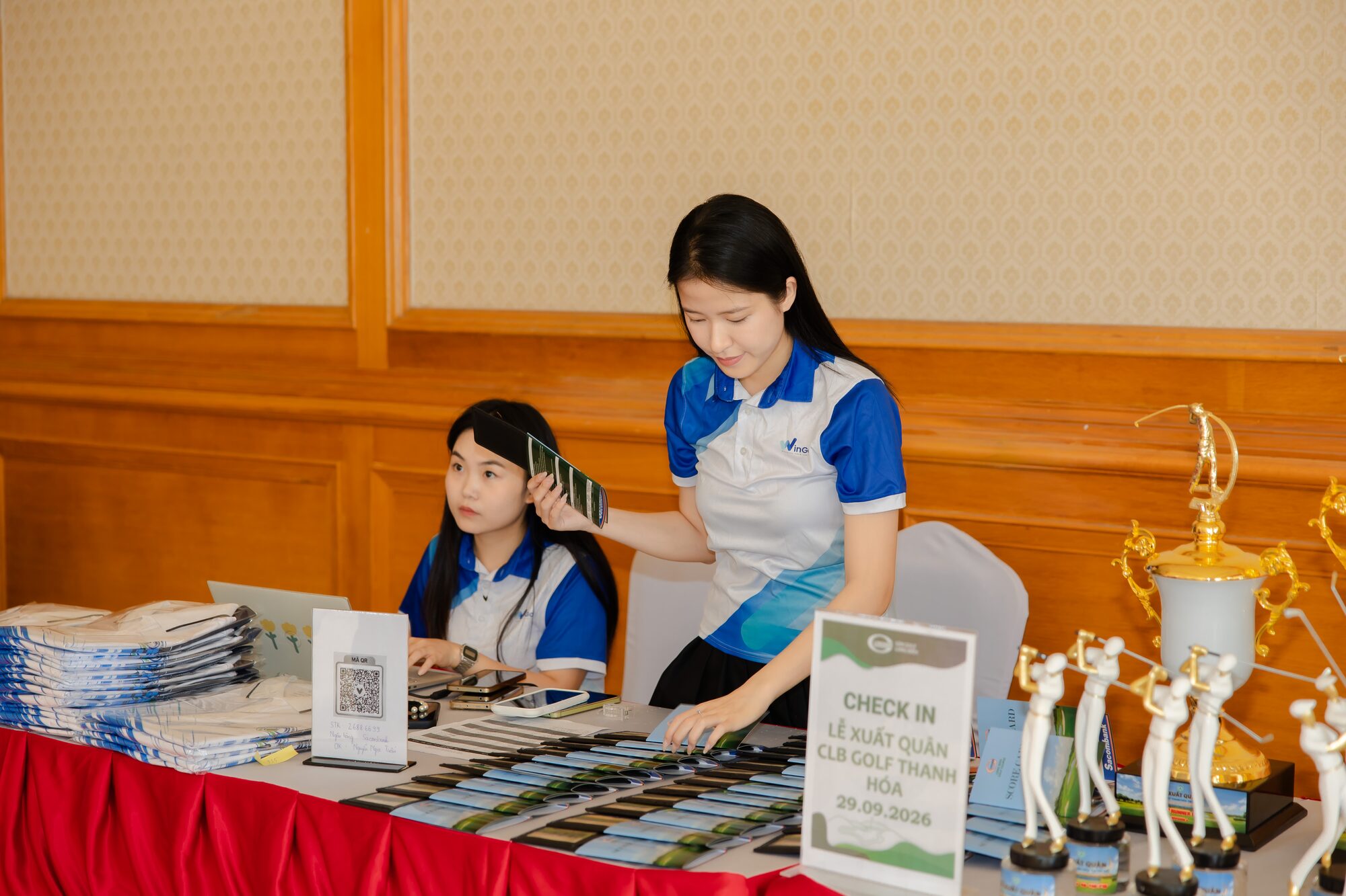 Check-in Lễ xuất quân CLB Golf Thanh Hóa tại Hà Nội