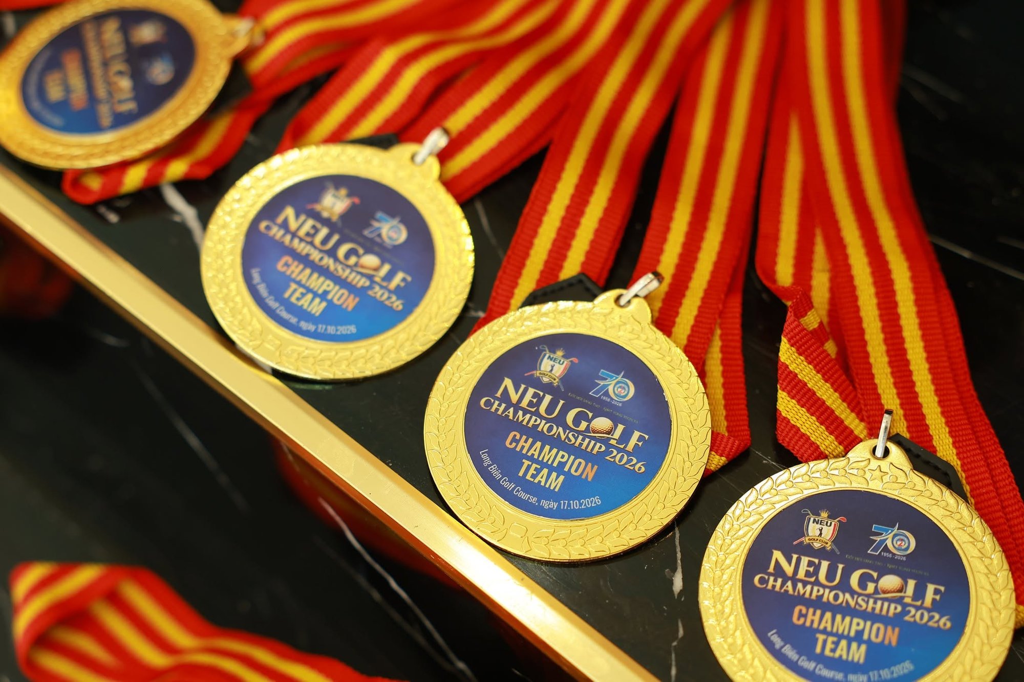 NEU Golf Championship 2026 Champion Team冠军团队奖牌