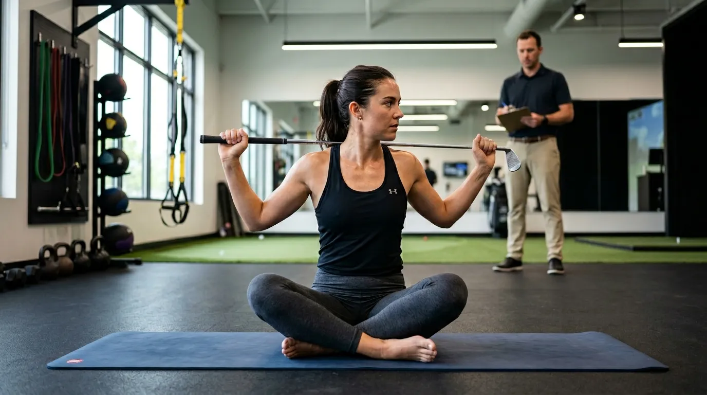 Golf mobility exercise
