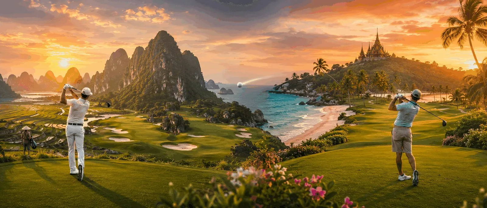 Comparing Vietnam and Thailand golf tours 2026