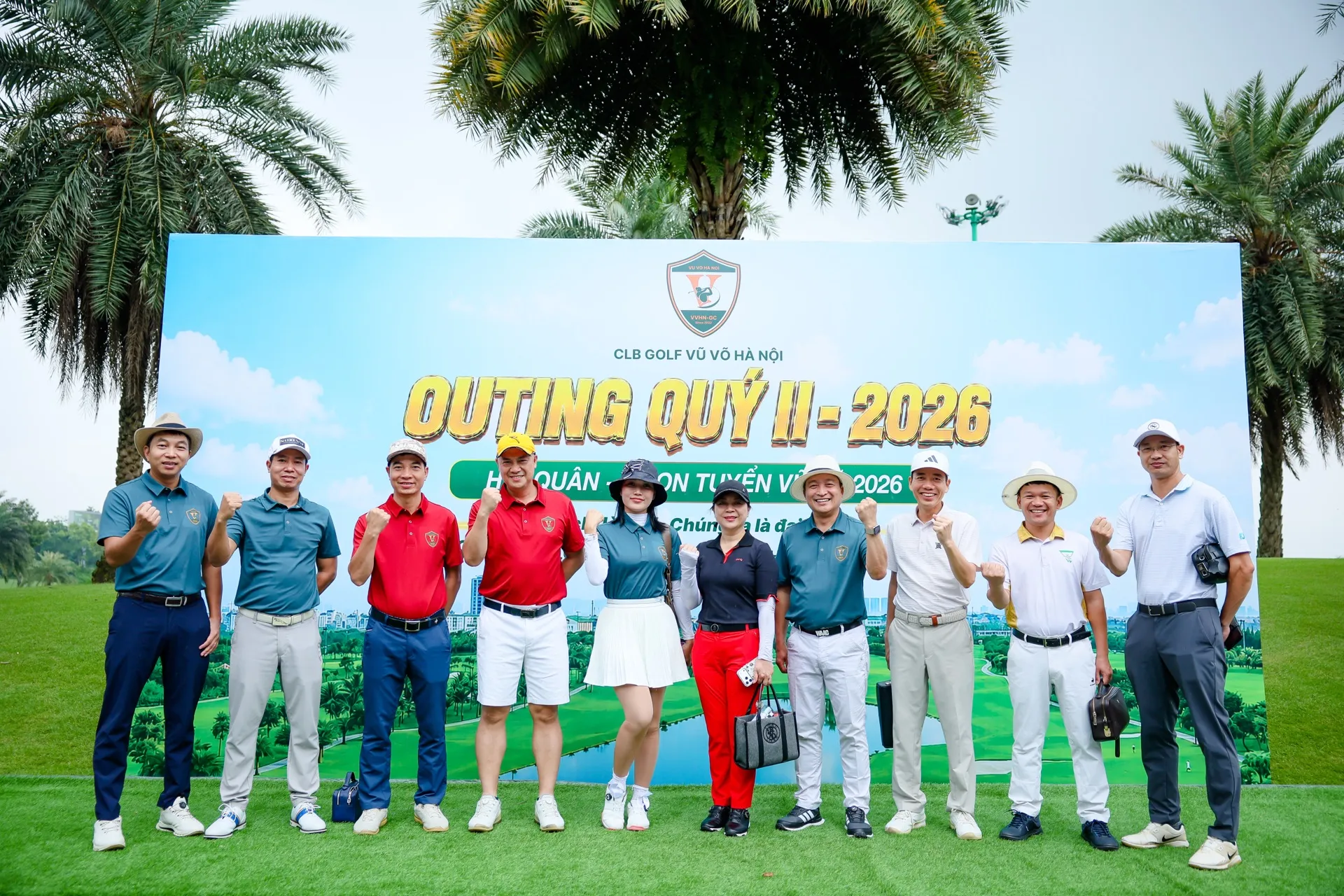 CLB Golf Vũ Võ Hà Nội Outing Quý II 2026: Gần 100 Golfer Hội Ngộ Tại Sân Long Biên